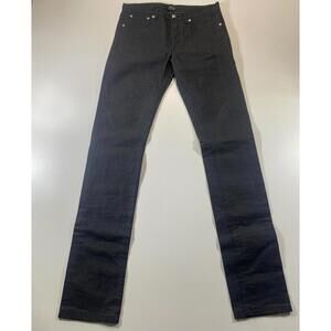 A.P.C. Petit Standard Jean Droit Etroit Black Jeans Size 28